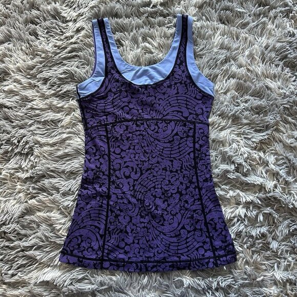 Lucy Tops - Lucy Tank Top Purple Womens XS Tennis Golf Pickleball Y2K Cami Camisole Babydoll